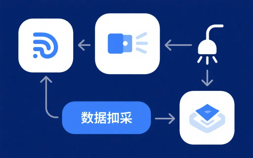 数据抓取校验与同步工作流程图